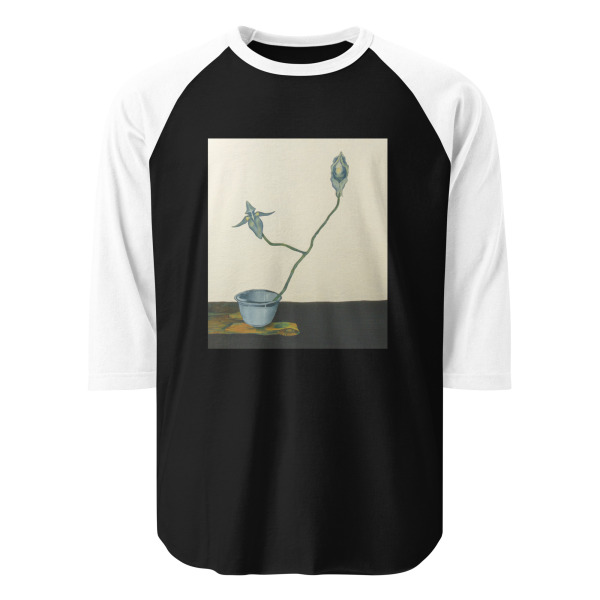 "Still Life I Don't Know the Name of the Beautiful Flowers" 3/4 Tee